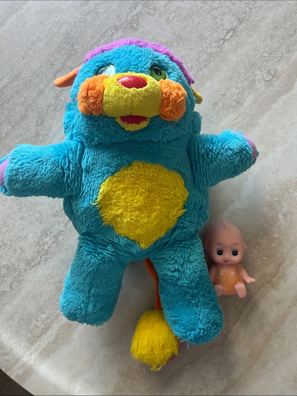 Popples plush and kewpie doll